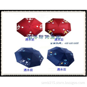 Screen Printing Water Sensitive Ink for Umbrella Color Changing Painting